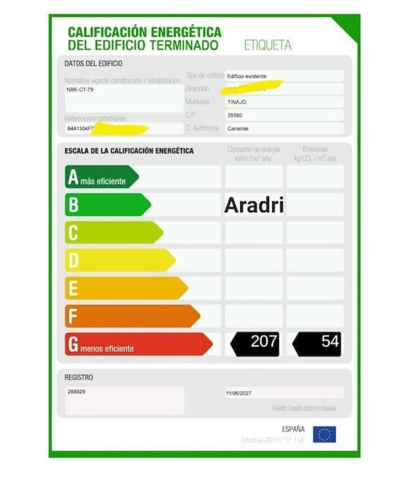 Vivienda Vacacional Finca Aradri Tinguaton Zewnętrze zdjęcie